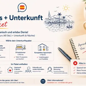 Kurs + Unterkunft Paket